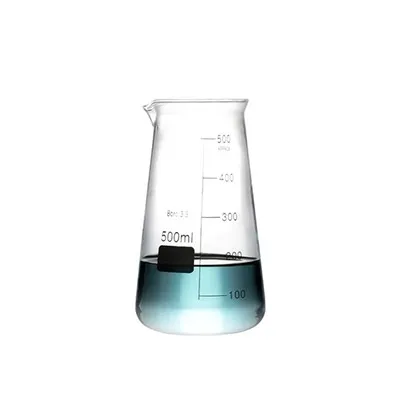 Vasos de precipitados cónicos de vidrio Philips de borosilicato de 125-500ml con pico
